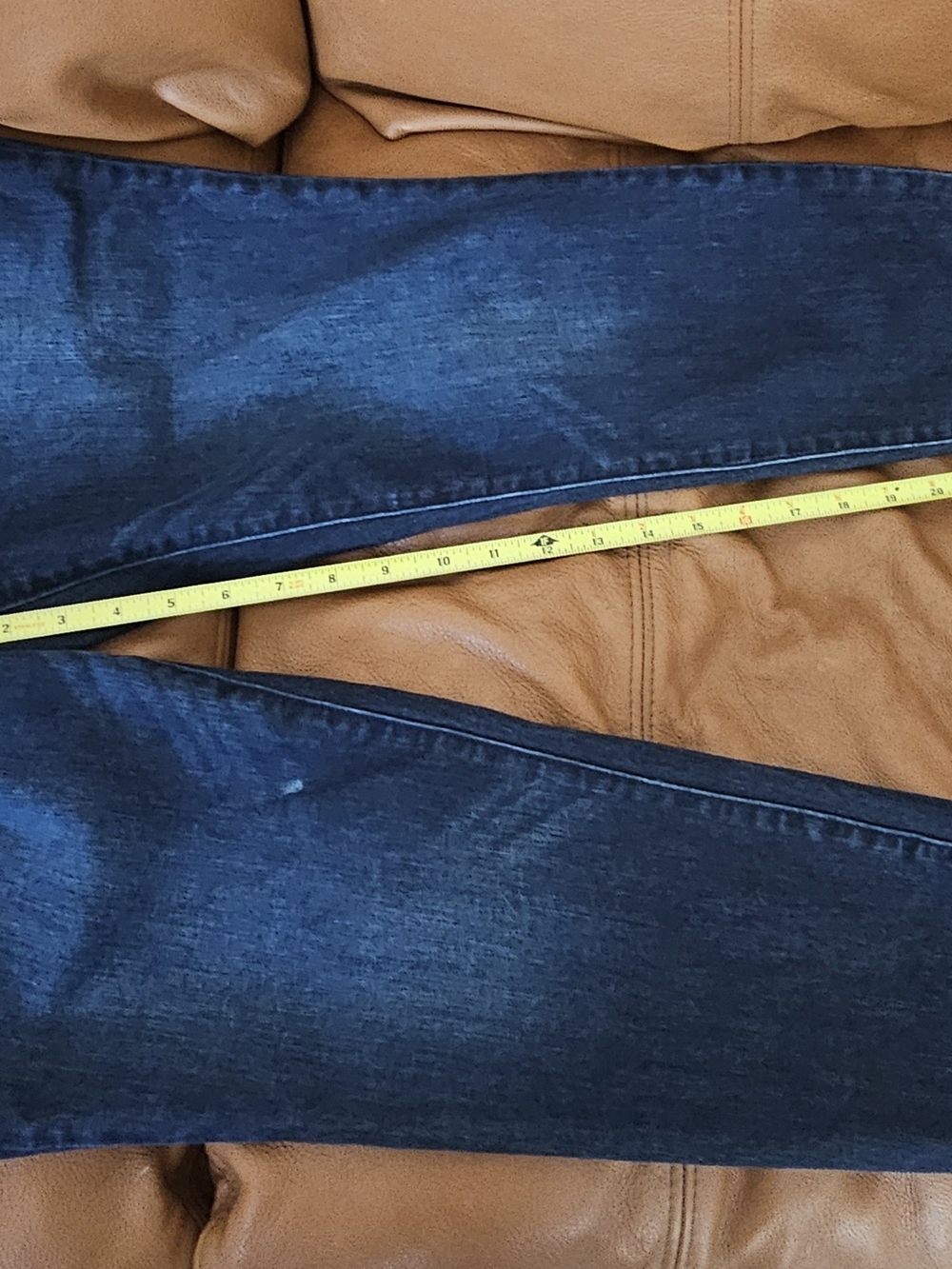 Democracy Women's Skinny Jeans - Dark Blue with Gold Hardware - Picture 5 of 7